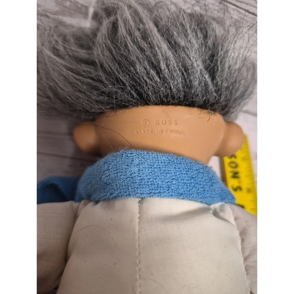Russ Aged to Perfection Silver Grandma Plush Soft Body Troll Doll